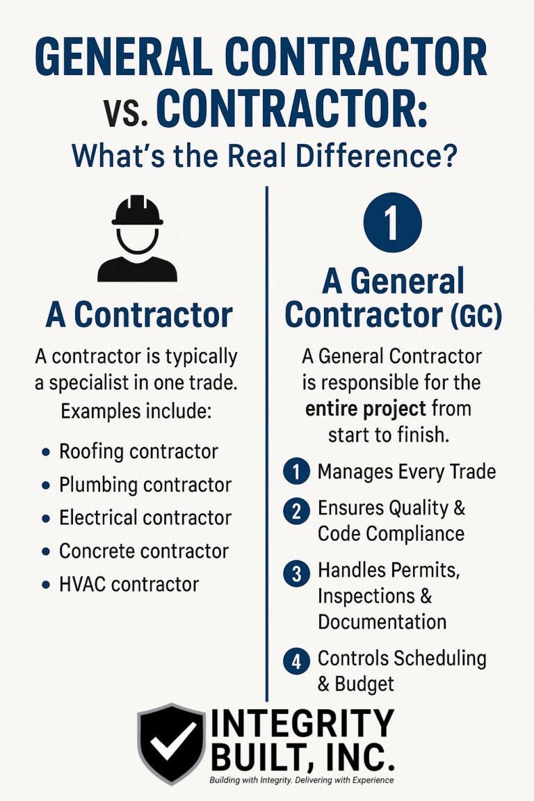 general contractor vs contractor