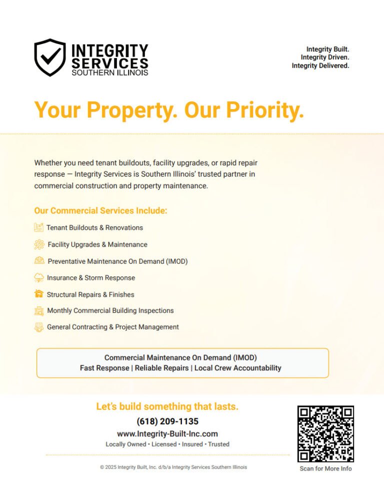 Integrity Built Commercial Services Your Property Our Priority